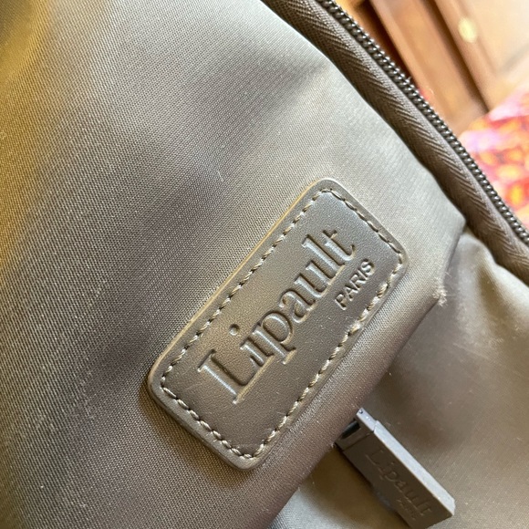 Lipault Gray Travel Backpack - Picture 2 of 7